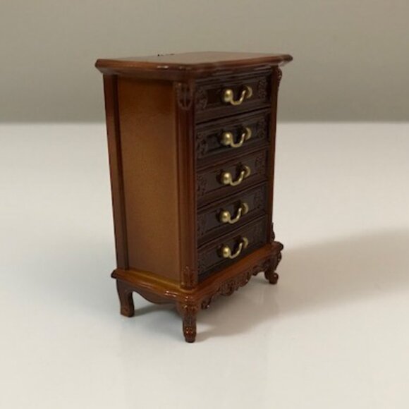 Miniature Dresser Dollhouse Room Box Diorama Craft Display - Picture 2 of 3